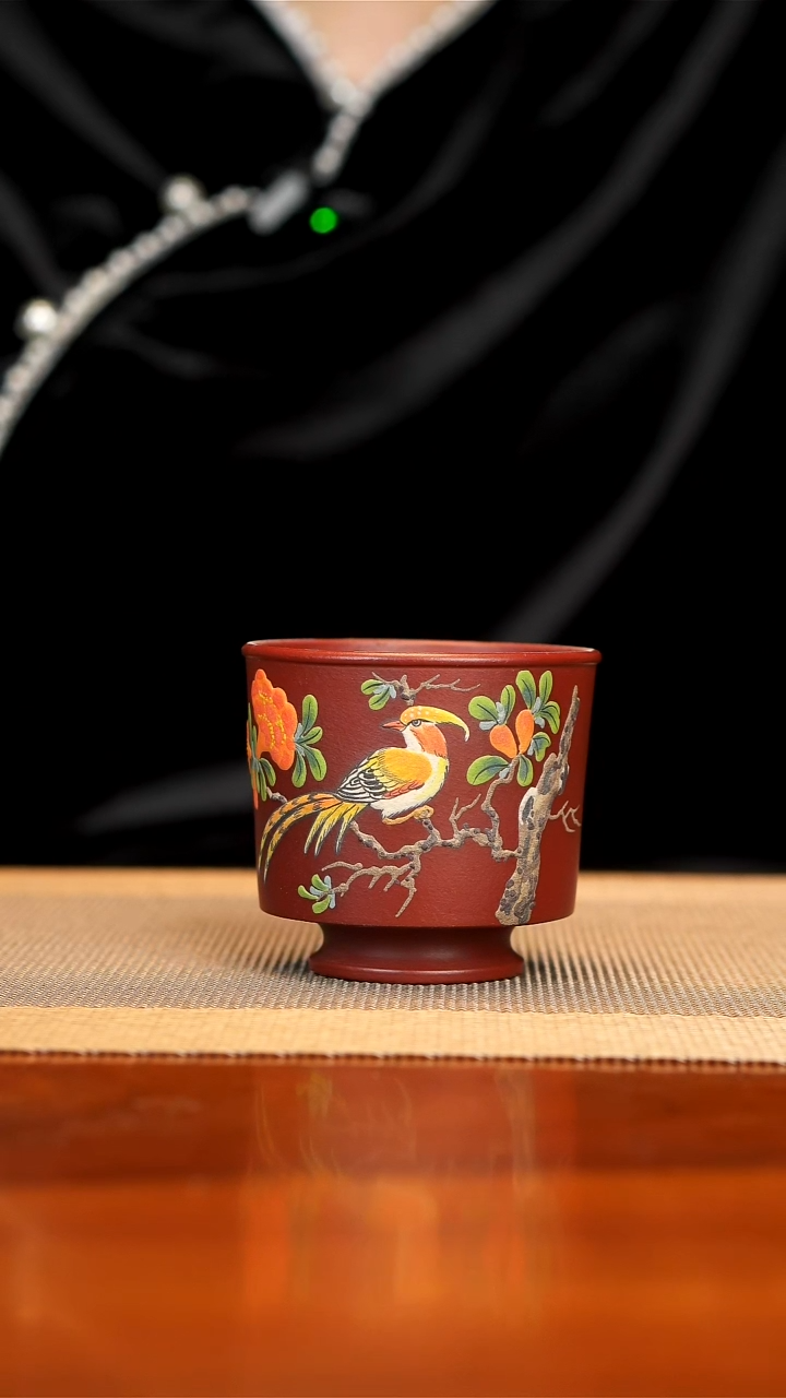 【闪购商品】紫砂茶壶宜兴紫砂大红袍主人杯