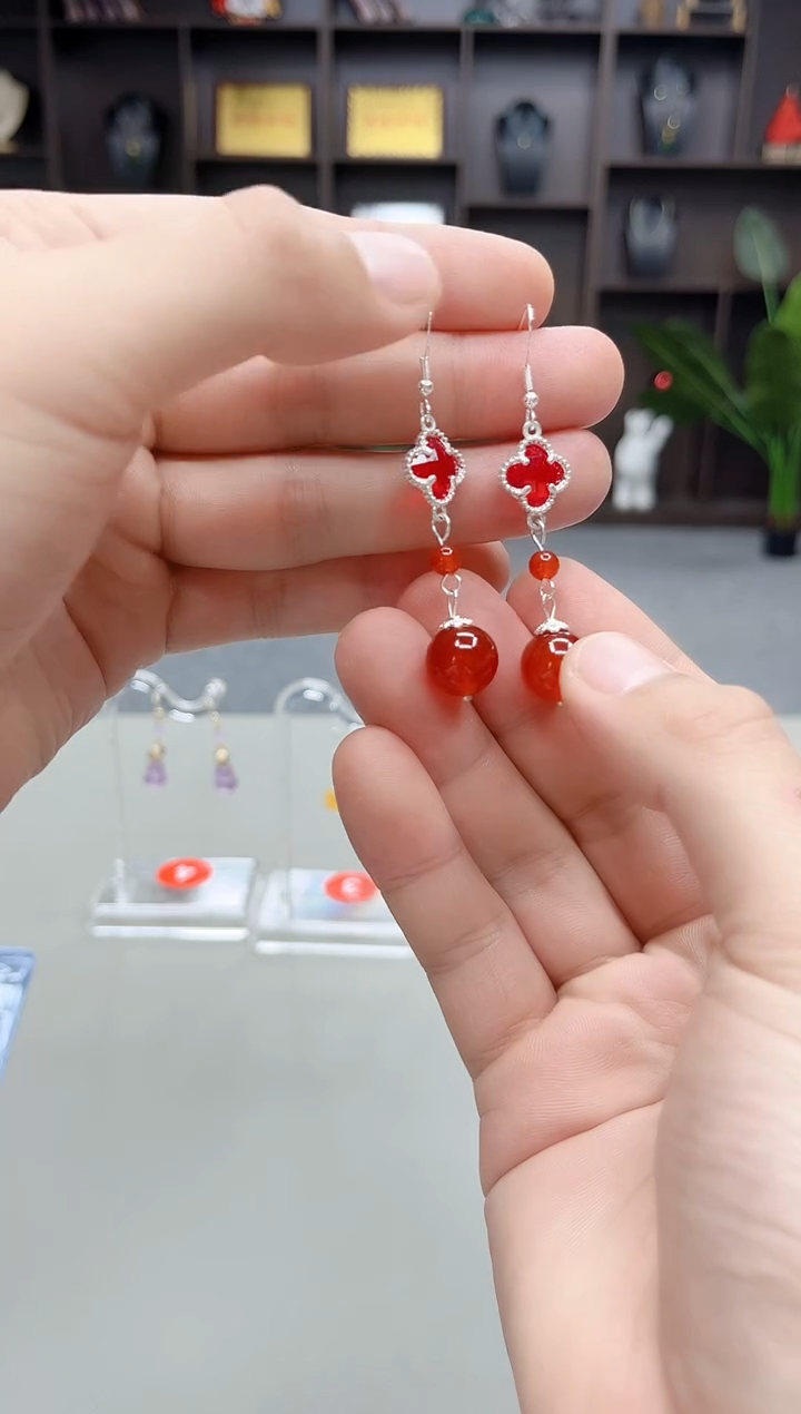 未镶嵌耳饰玛瑙/玉髓233000