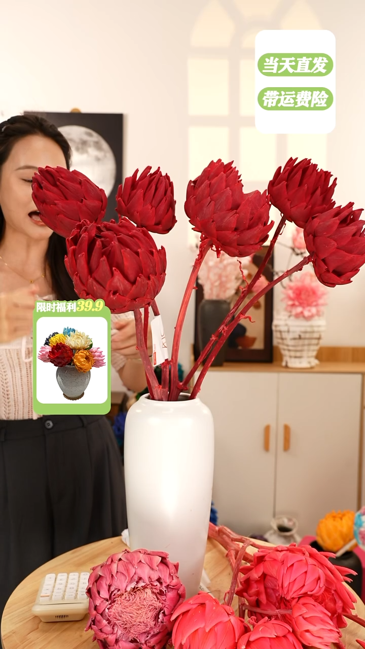 永生花 霸王花 A3