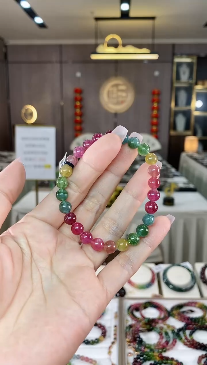 【闪购商品】碧玺单圈手串未镶嵌（多样性发一条）hon