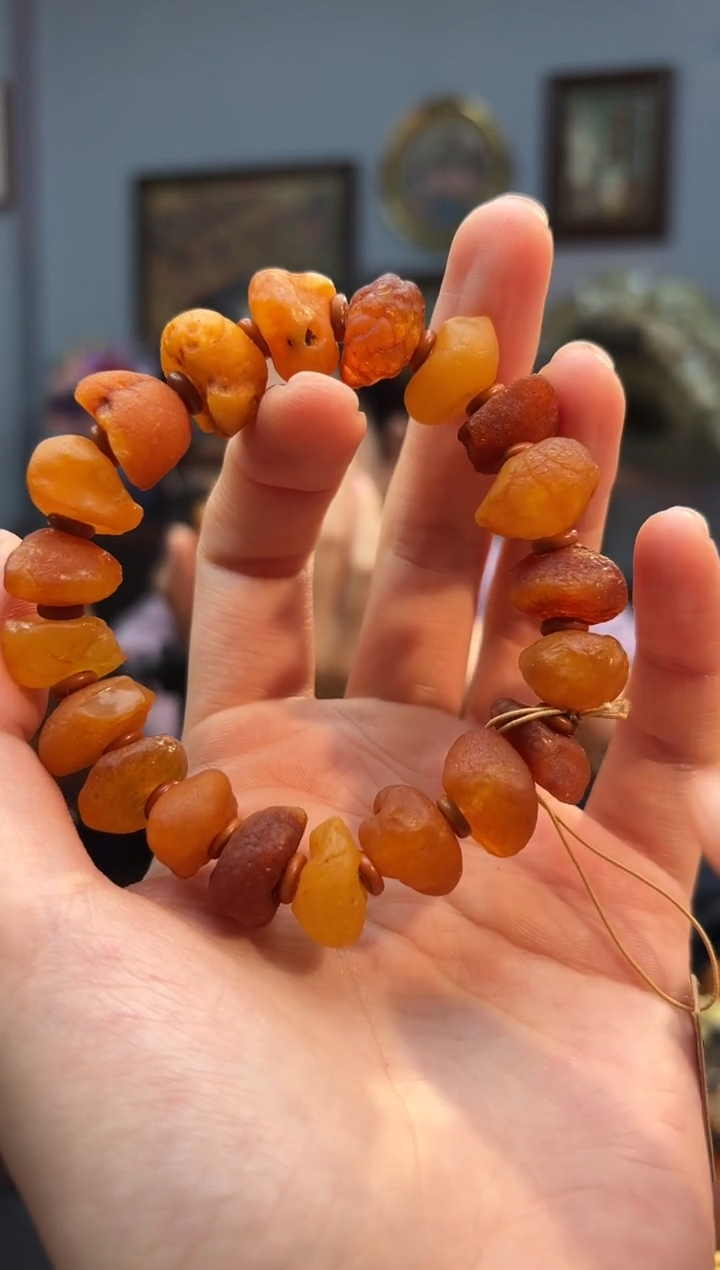 手串琥珀未镶嵌手串
