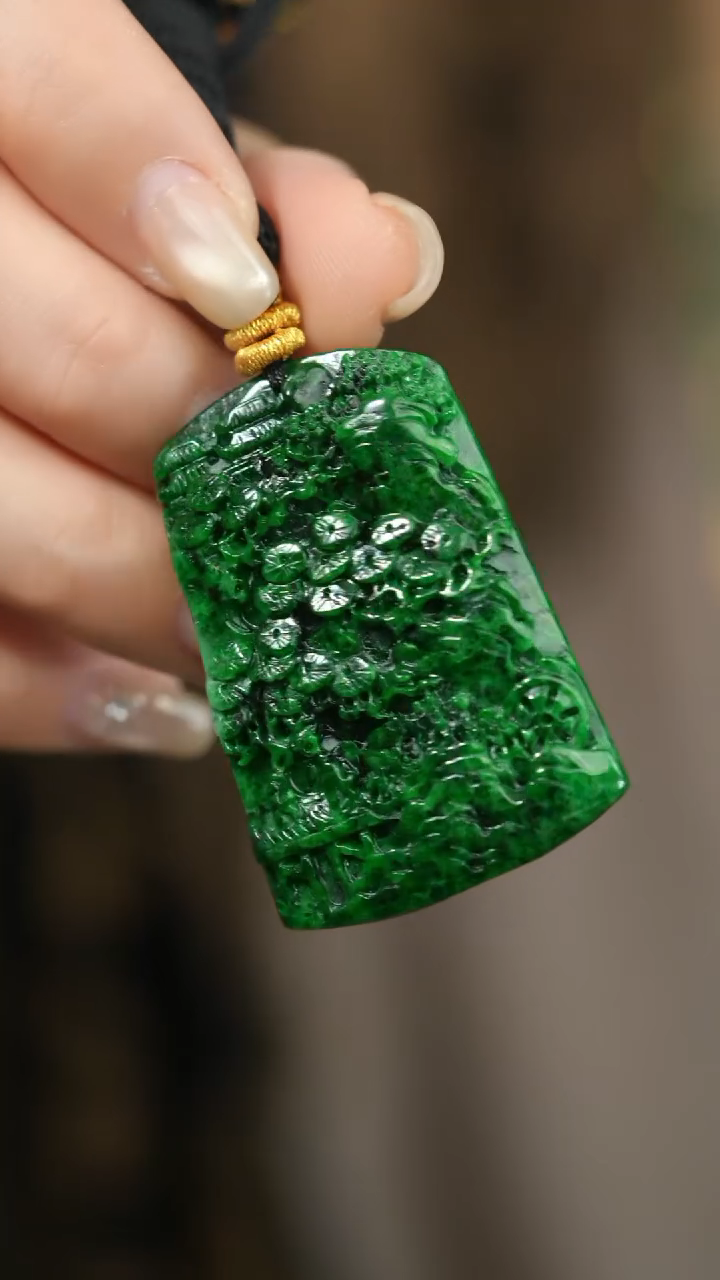 颈饰未镶嵌翡翠@YS008110403@