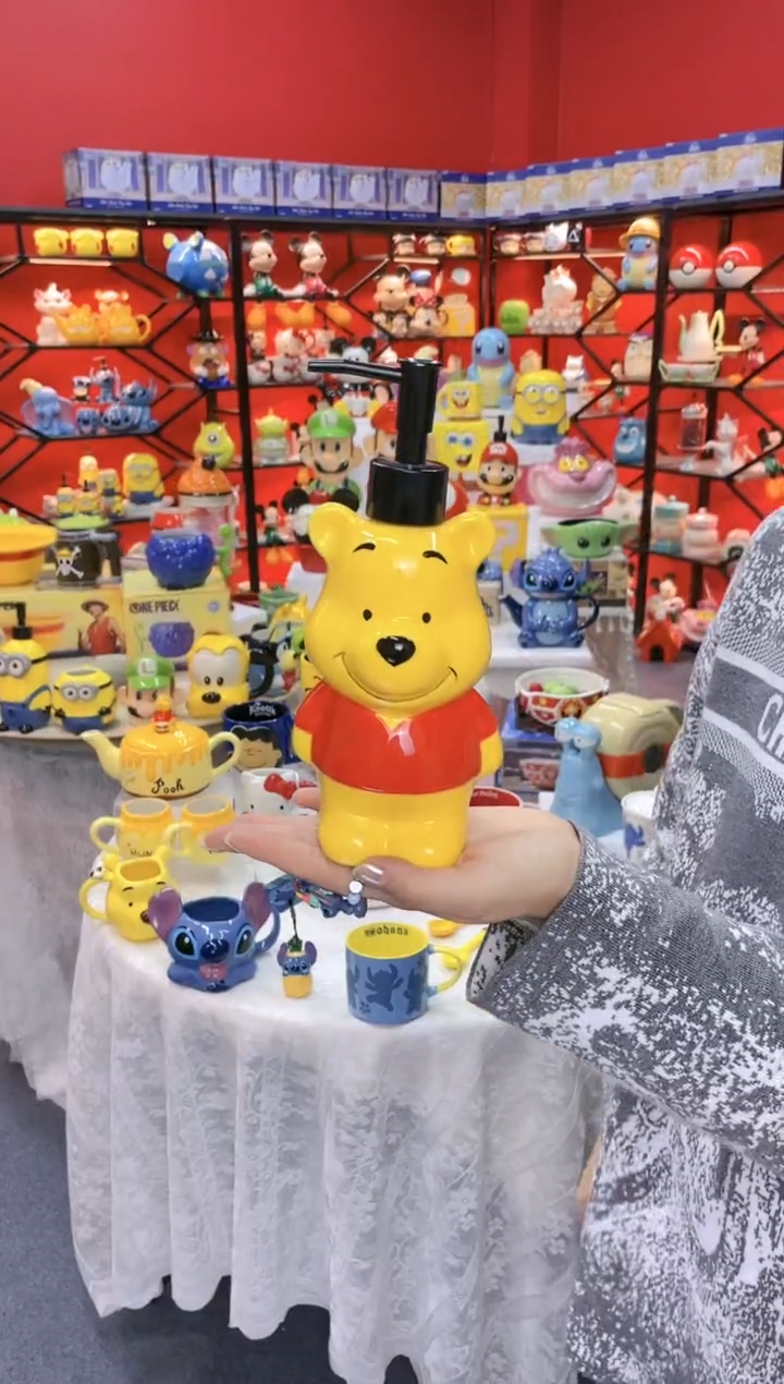 【闪购商品】1@@立体陶瓷分装按压瓶