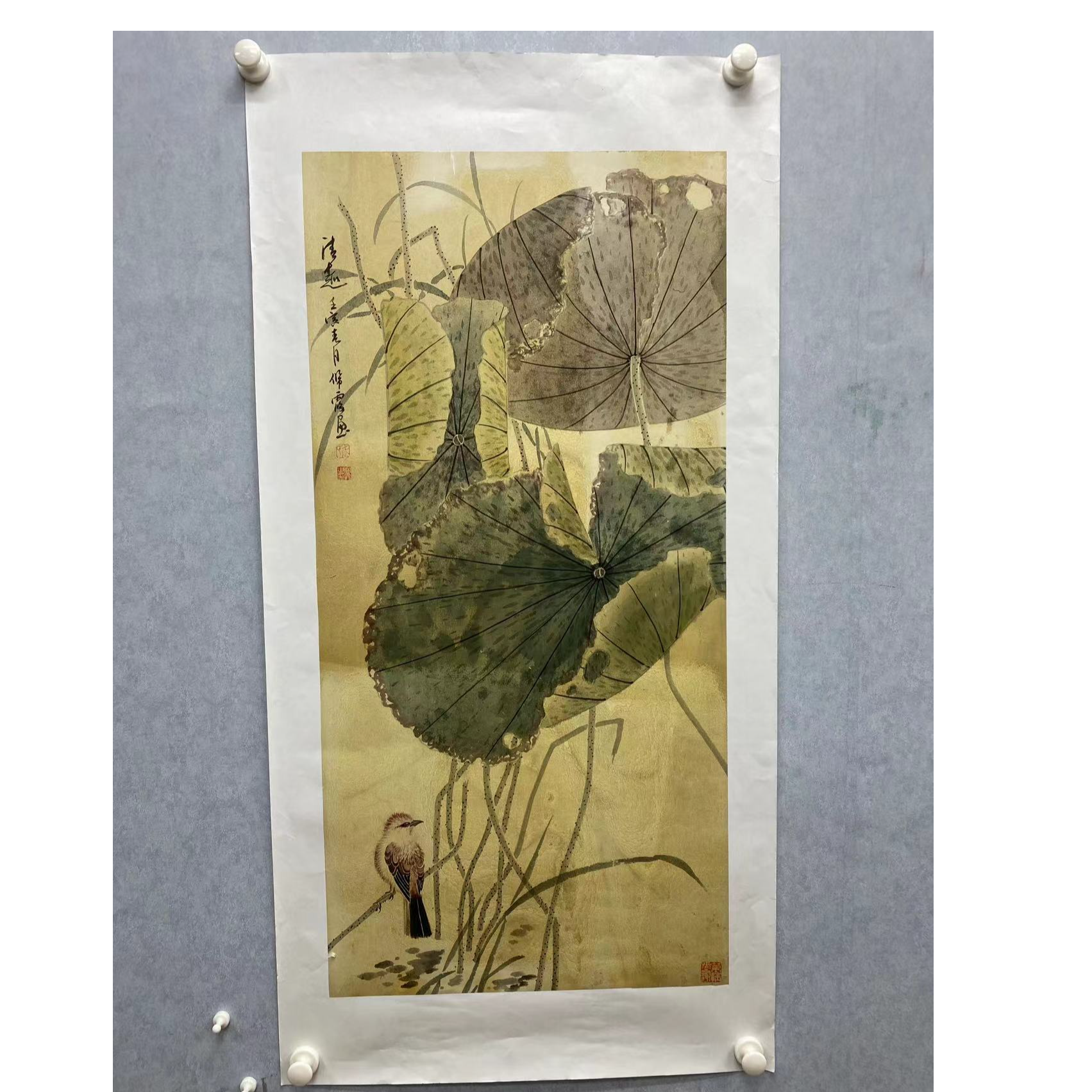 武佩霞 清趣 三尺整张 宣纸手绘