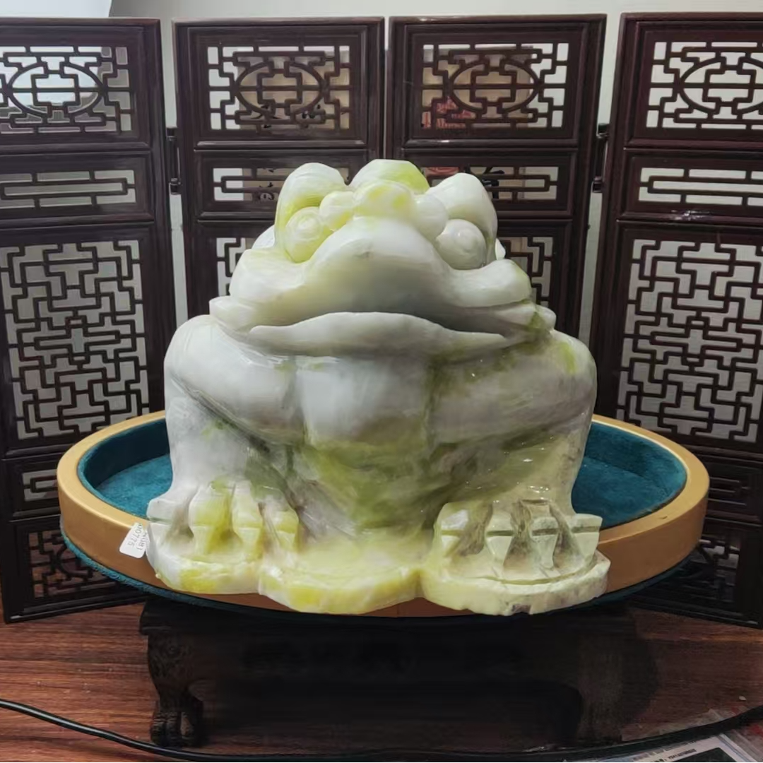 和田玉----金蝉摆件