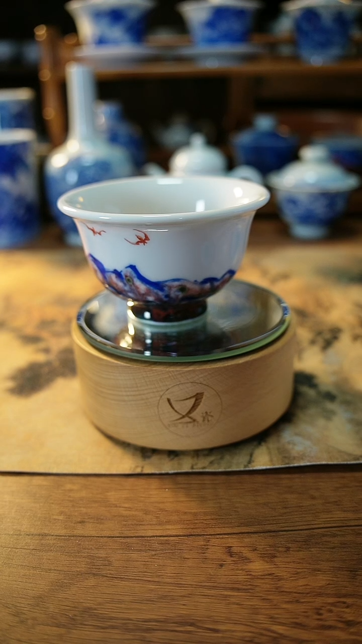 做****.38景德镇手工手绘茶具