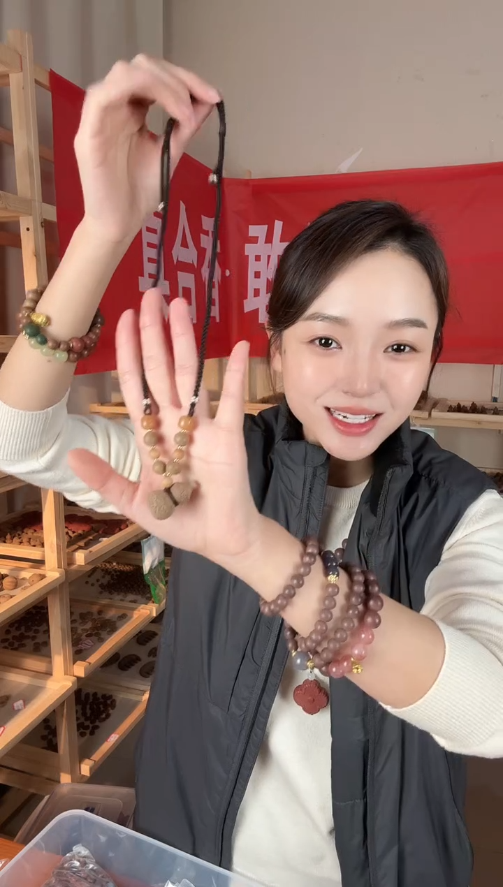 泥塑避疫立体小葫芦挂坠