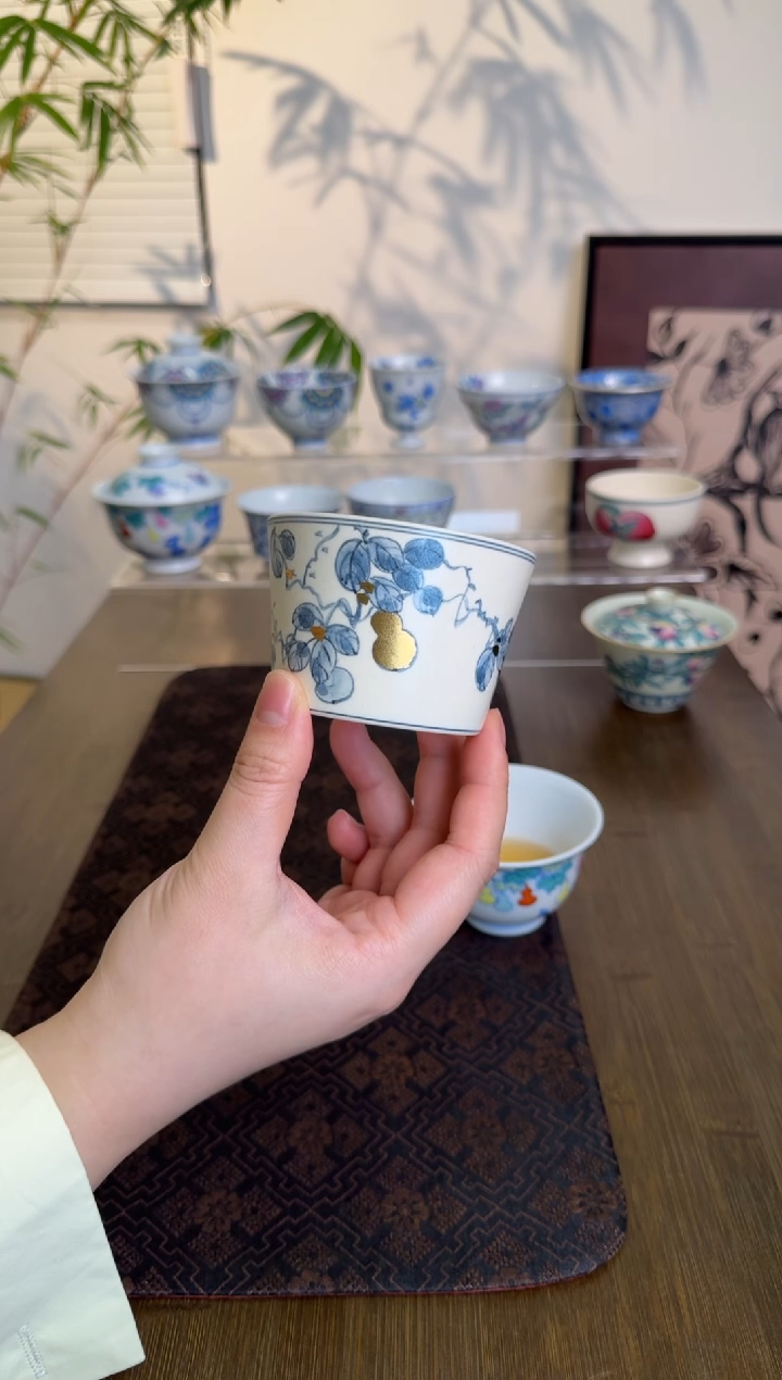 【闪购商品】景德镇手绘茶杯茶杯