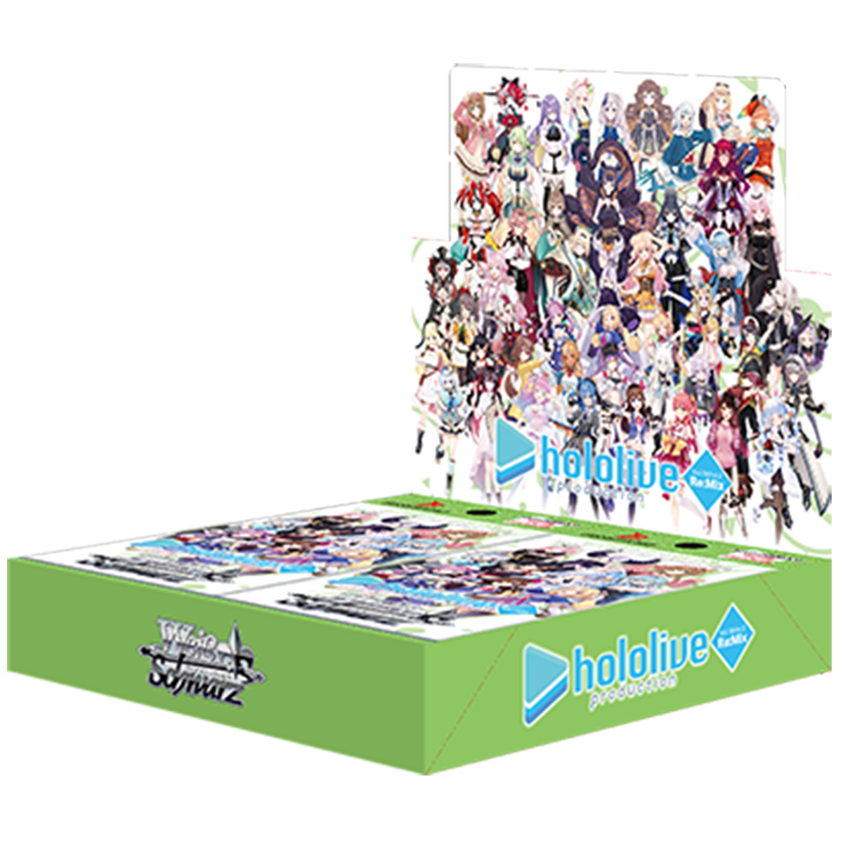 【点盒】HololiveVol.1&Vol.2 Re:MixWS黑白双翼日版卡牌盲盒拆盒