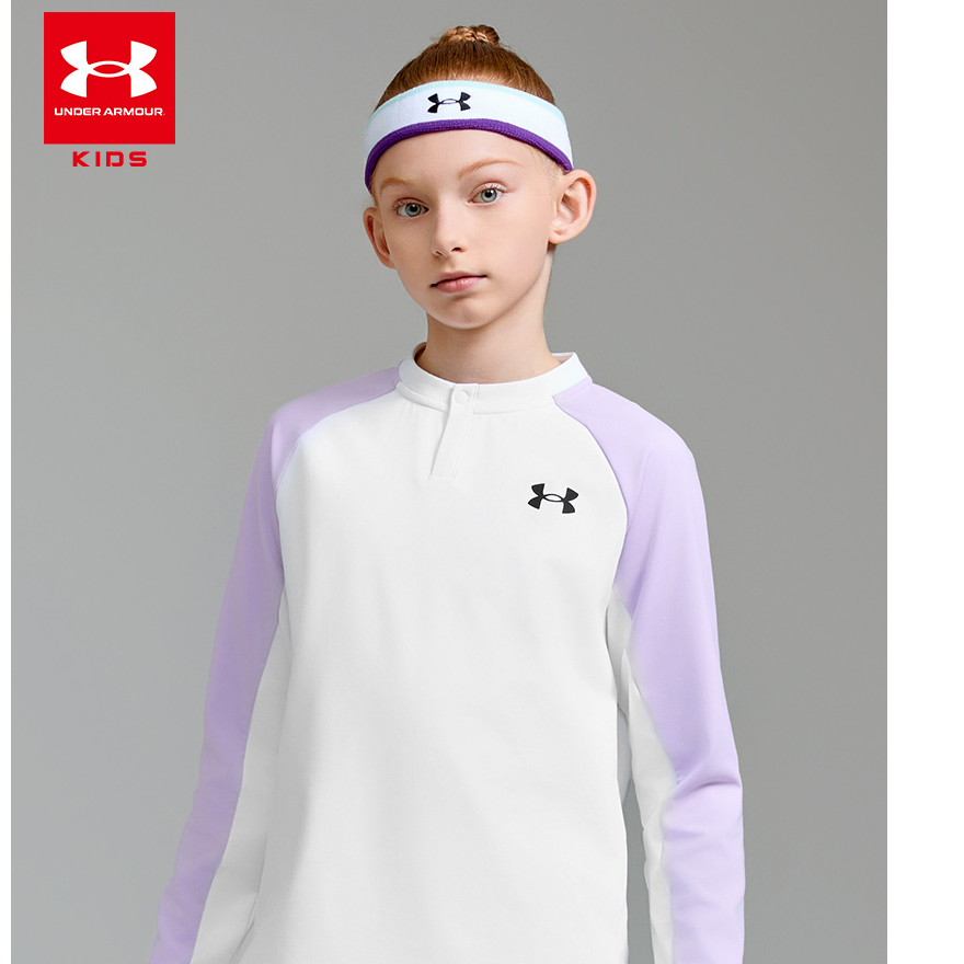 Under Armour/安德玛儿童大童保暖套头春秋长袖套头运动儿童卫衣
