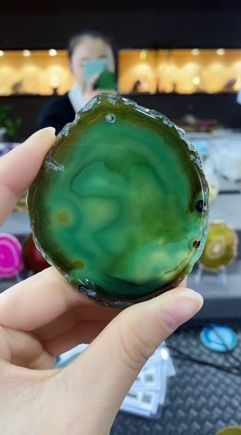 未镶嵌颈饰玛瑙/玉髓〈***长玛瑙