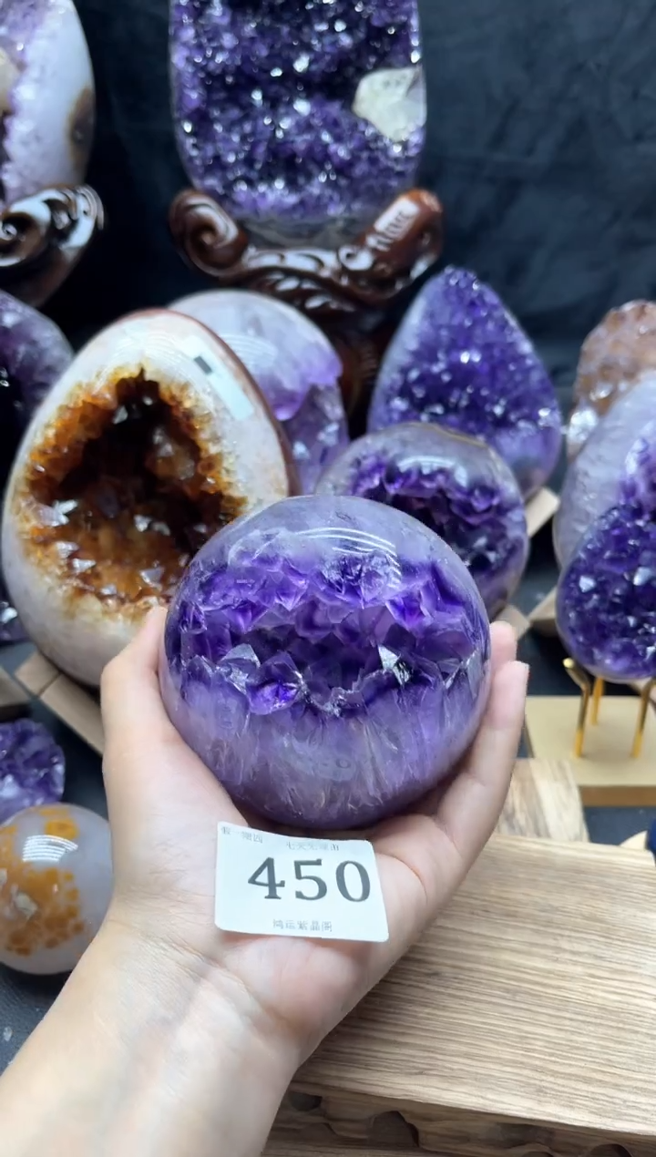 1未镶嵌紫晶450号开口笑