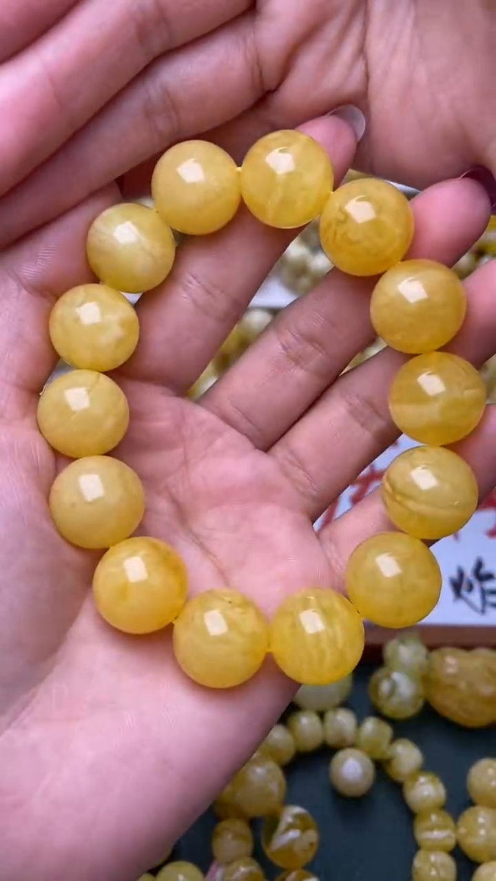 裸石蜜蜡未镶嵌葵.69 尺寸16+微瑕