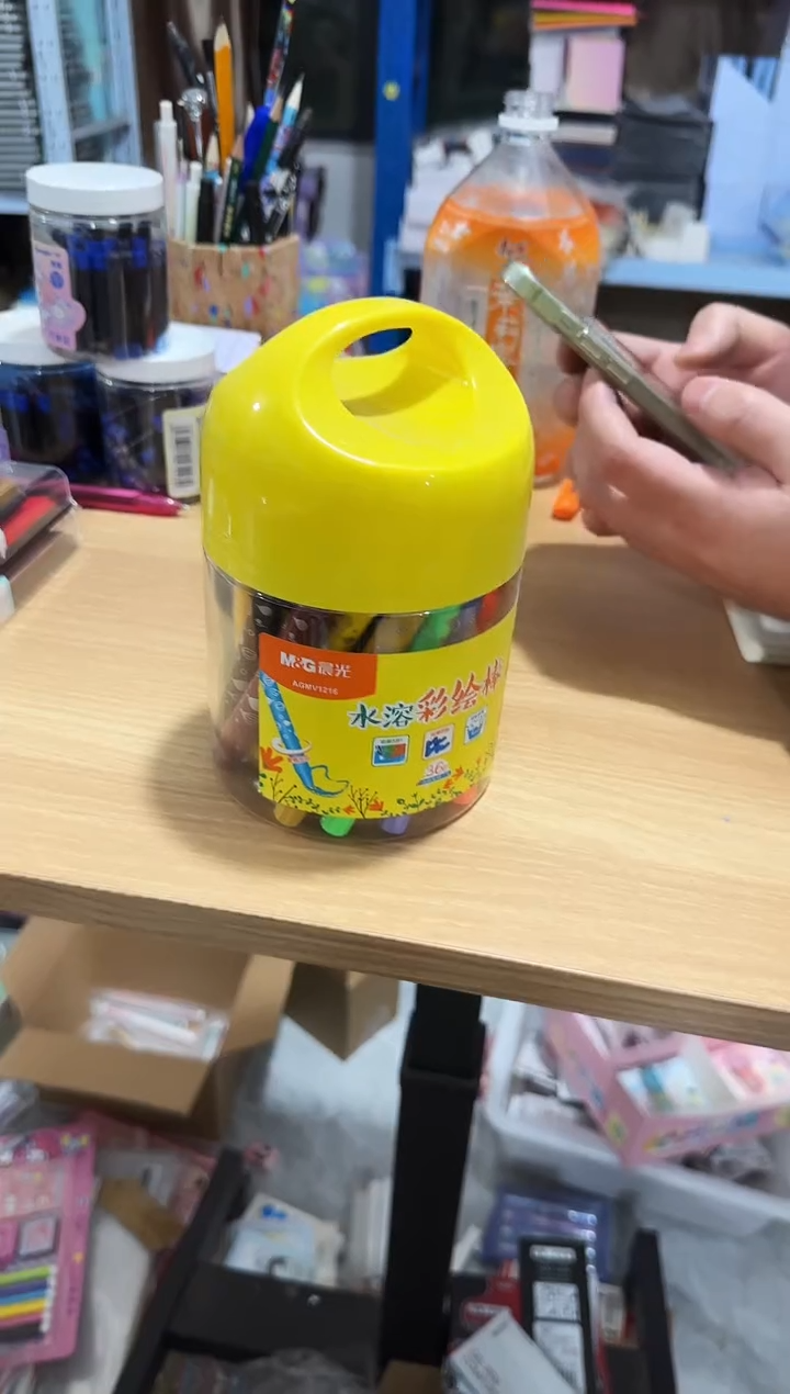 晨光-36色水溶彩绘棒1桶