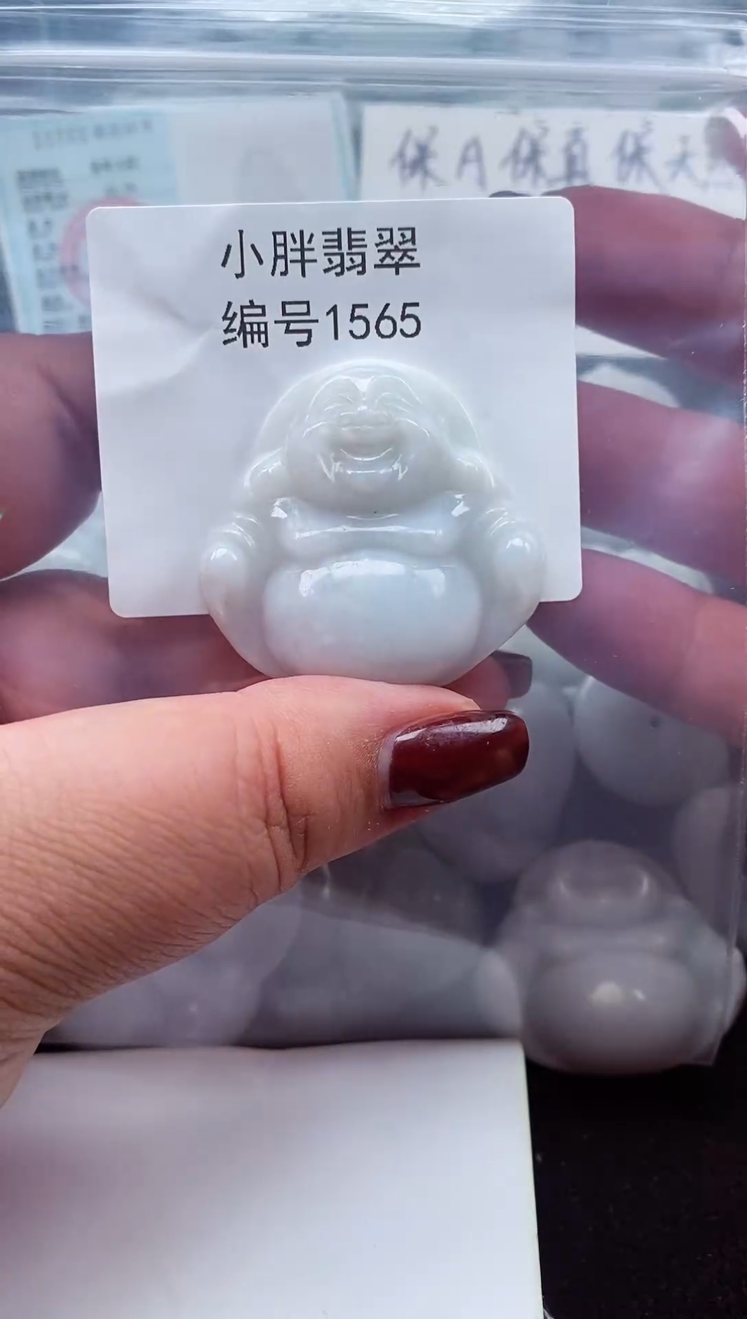 颈饰未镶嵌翡翠缅甸天然A货翡翠1565