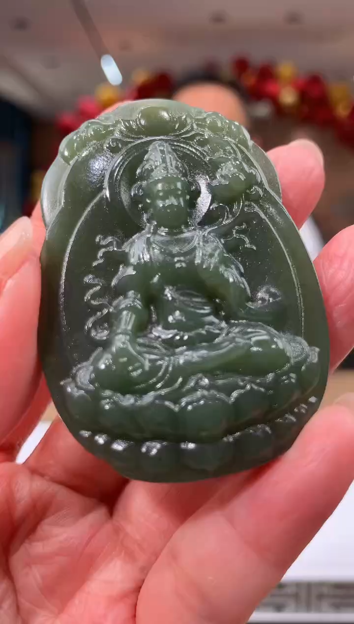 颈饰未镶嵌和田玉112905多样性发一