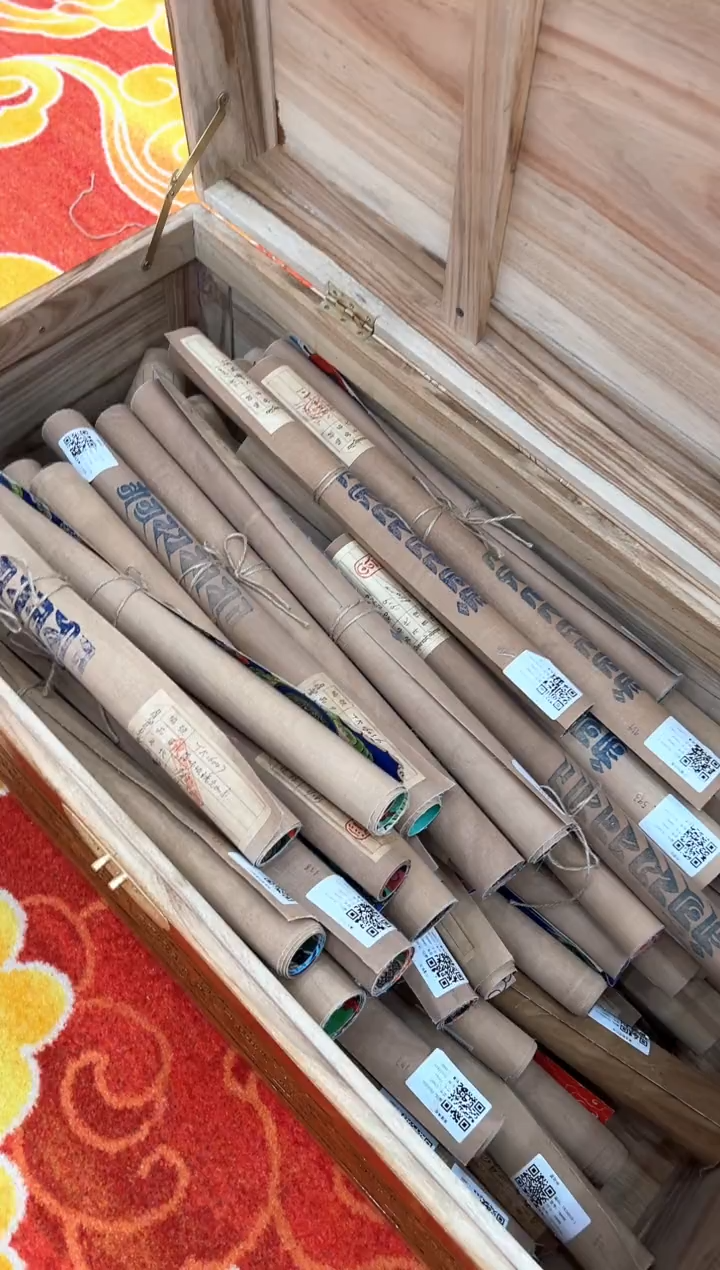 卷轴画16033唐卡