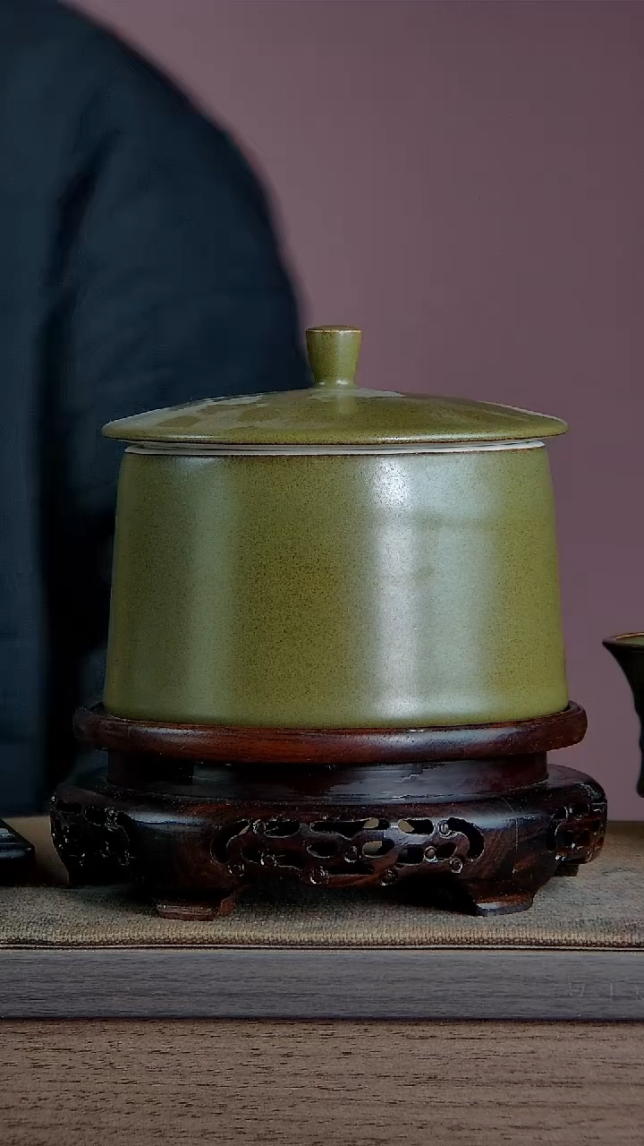 【闪购商品】景韵堂仿清茶叶末釉