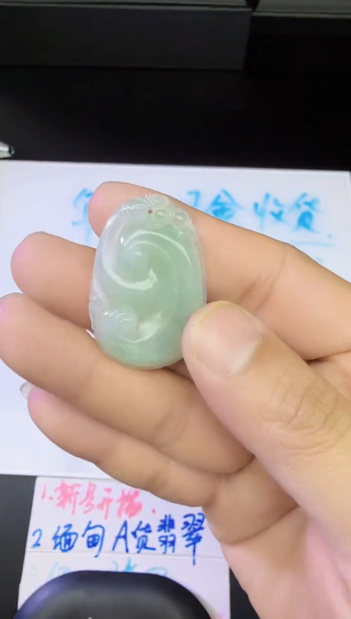 【闪购商品】翡翠颈饰未镶嵌如意