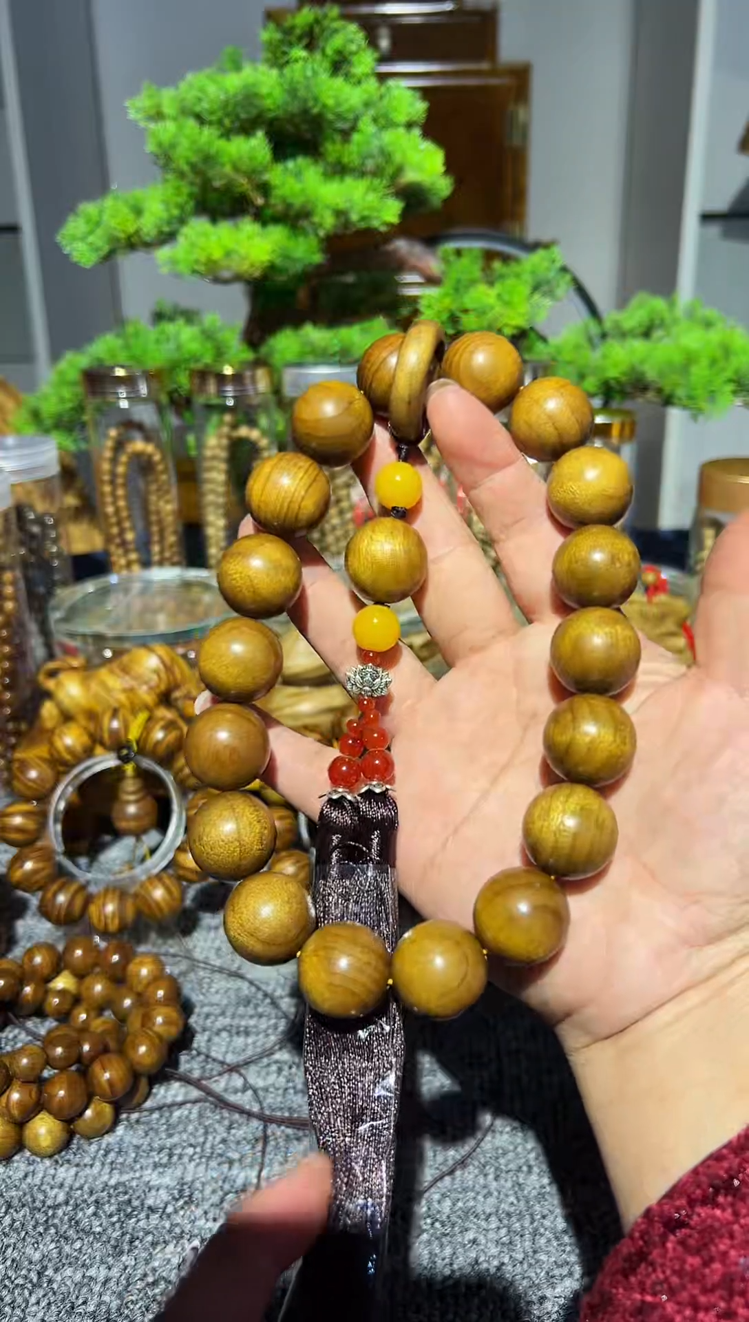 【闪购商品】楠木（金丝楠）手串/手链小叶桢楠2.0手持车挂