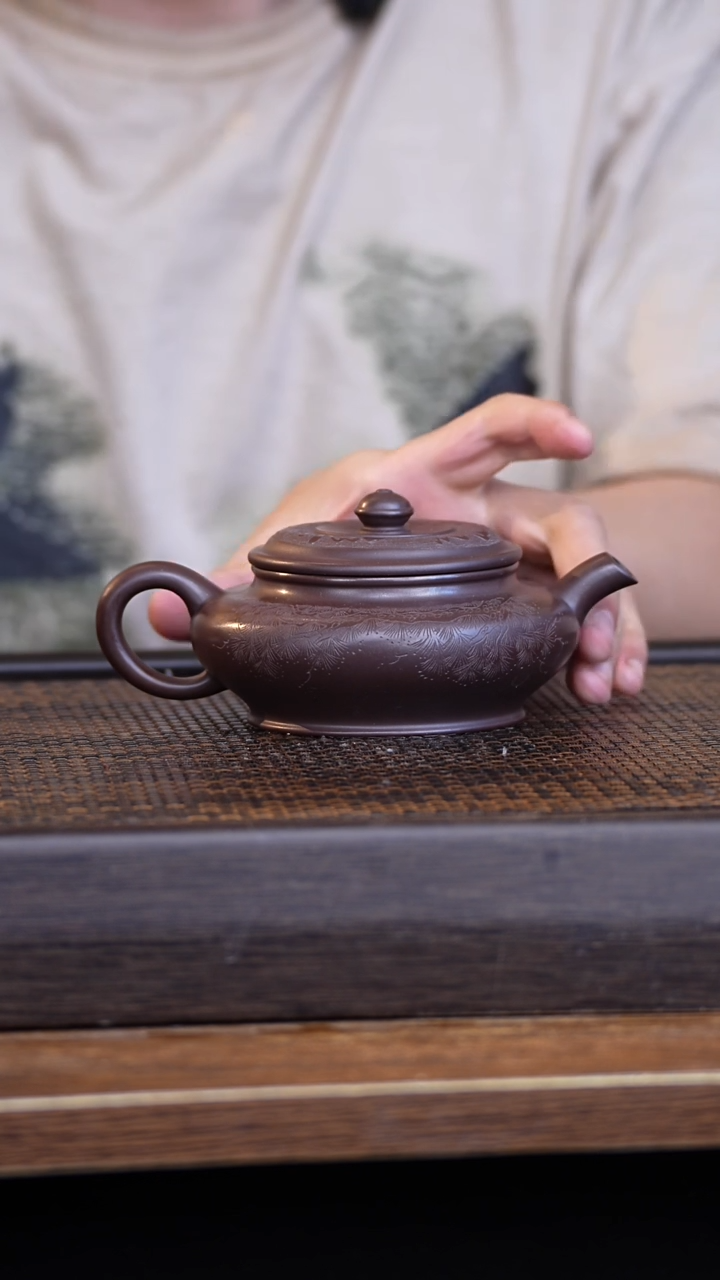 茶壶紫砂宜兴手工原矿紫砂壶001