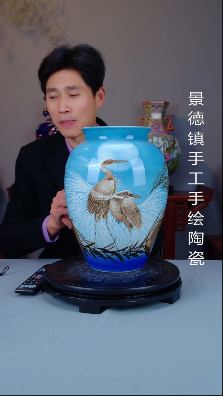 陶瓷景德镇手工手绘陶瓷34