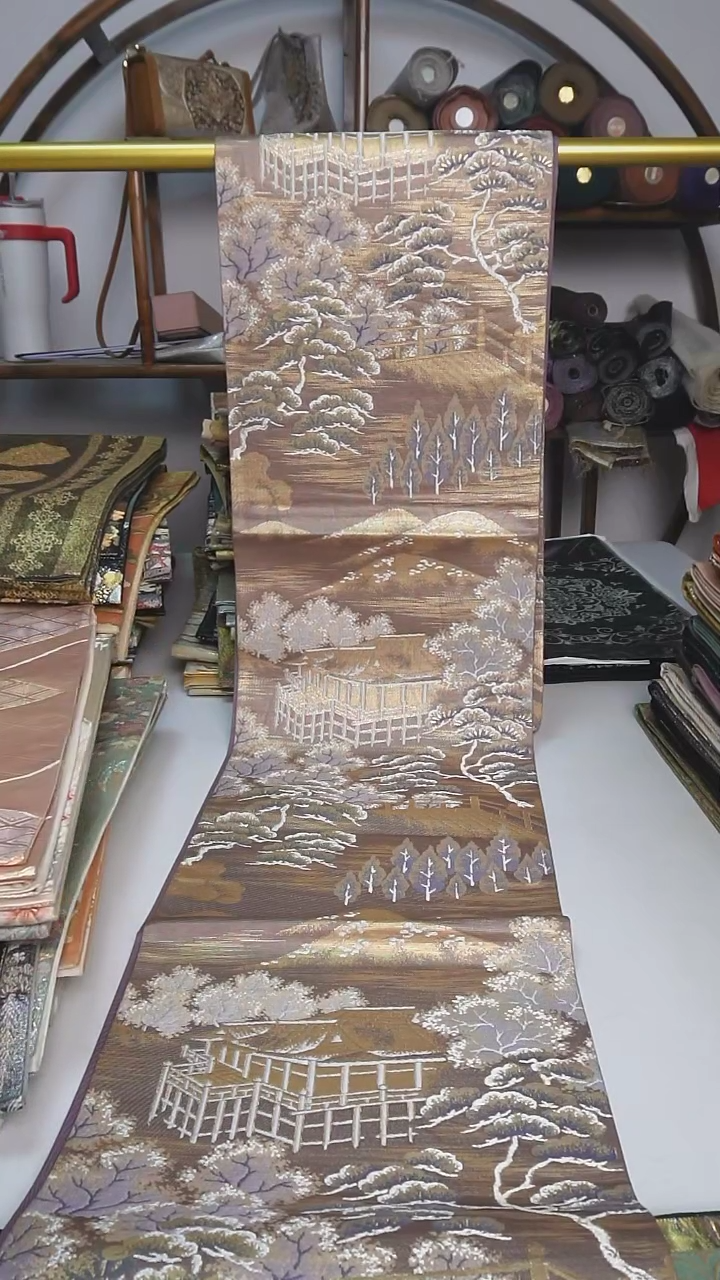 【闪购商品】织绣51西阵织六通风景