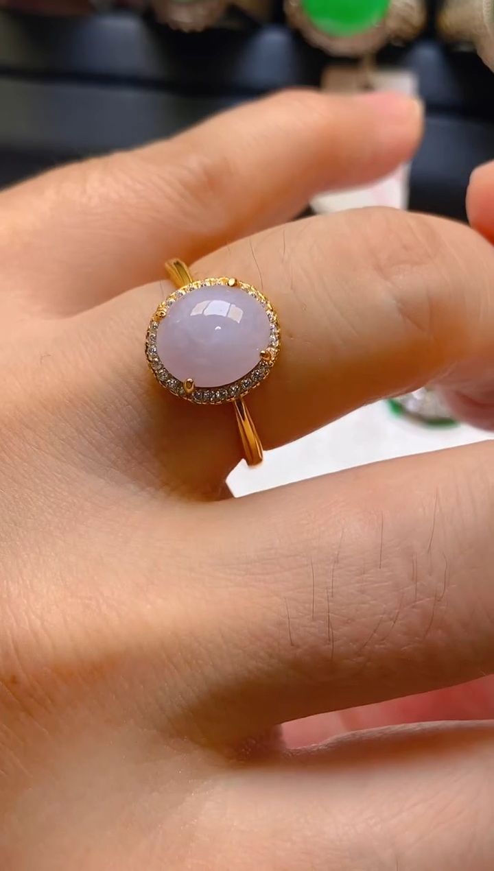 【闪购商品】翡翠耳饰银S925镶嵌天然A货翡翠1