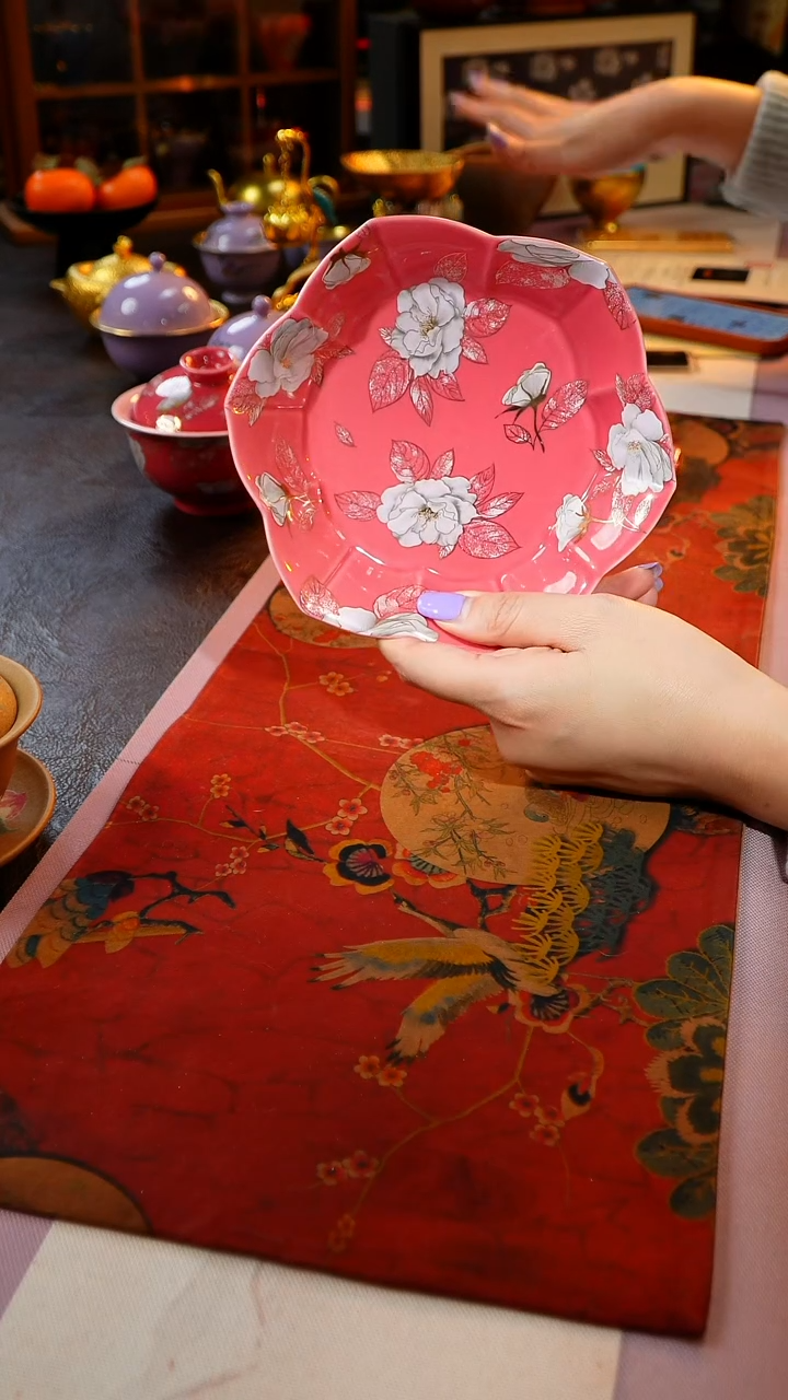 茶杯紫砂【宜景窑系列】壶承