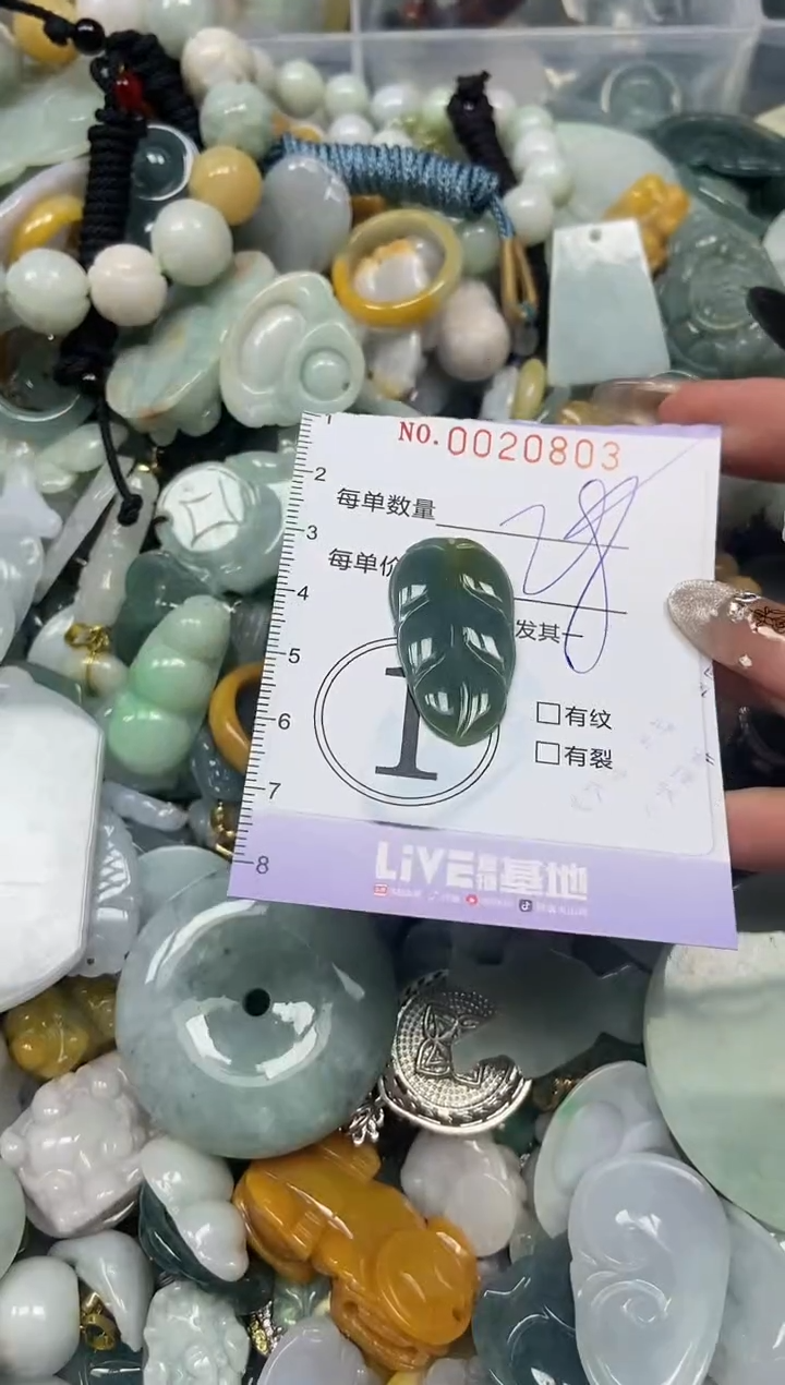 【闪购商品】翡翠颈饰未镶嵌闪购0020803