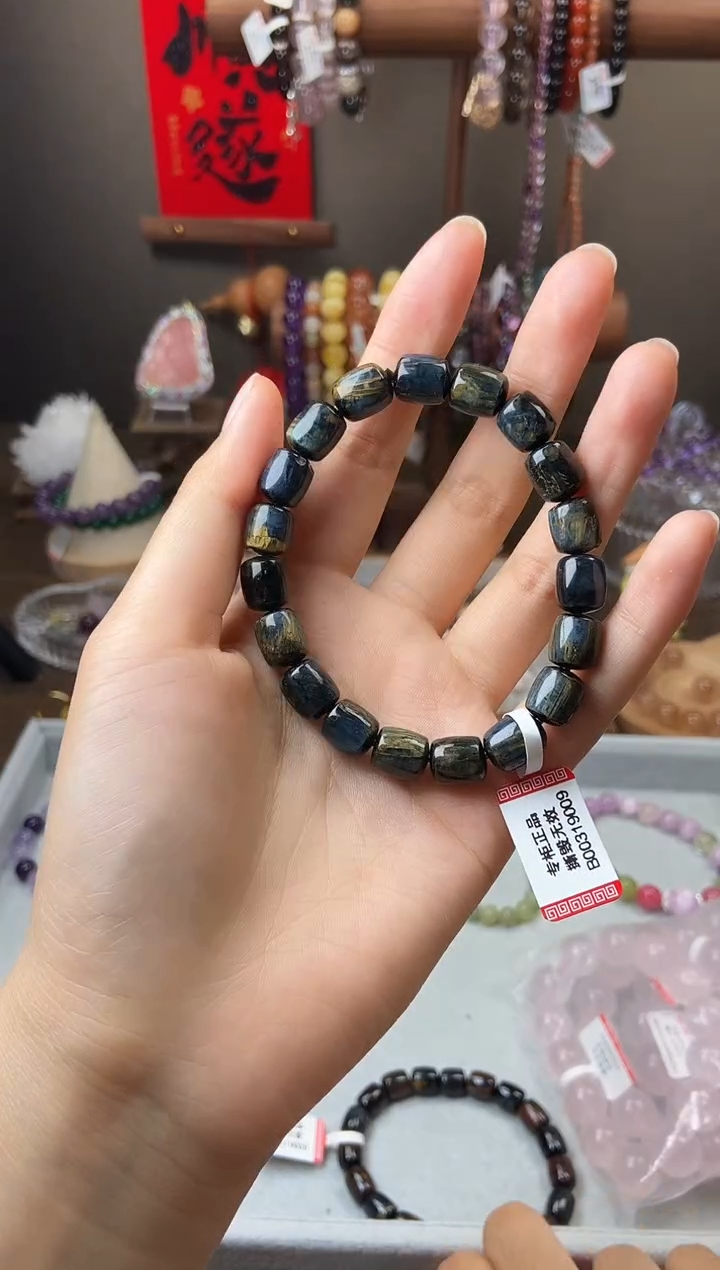 木变石手链未镶嵌9mm彼得石桶珠