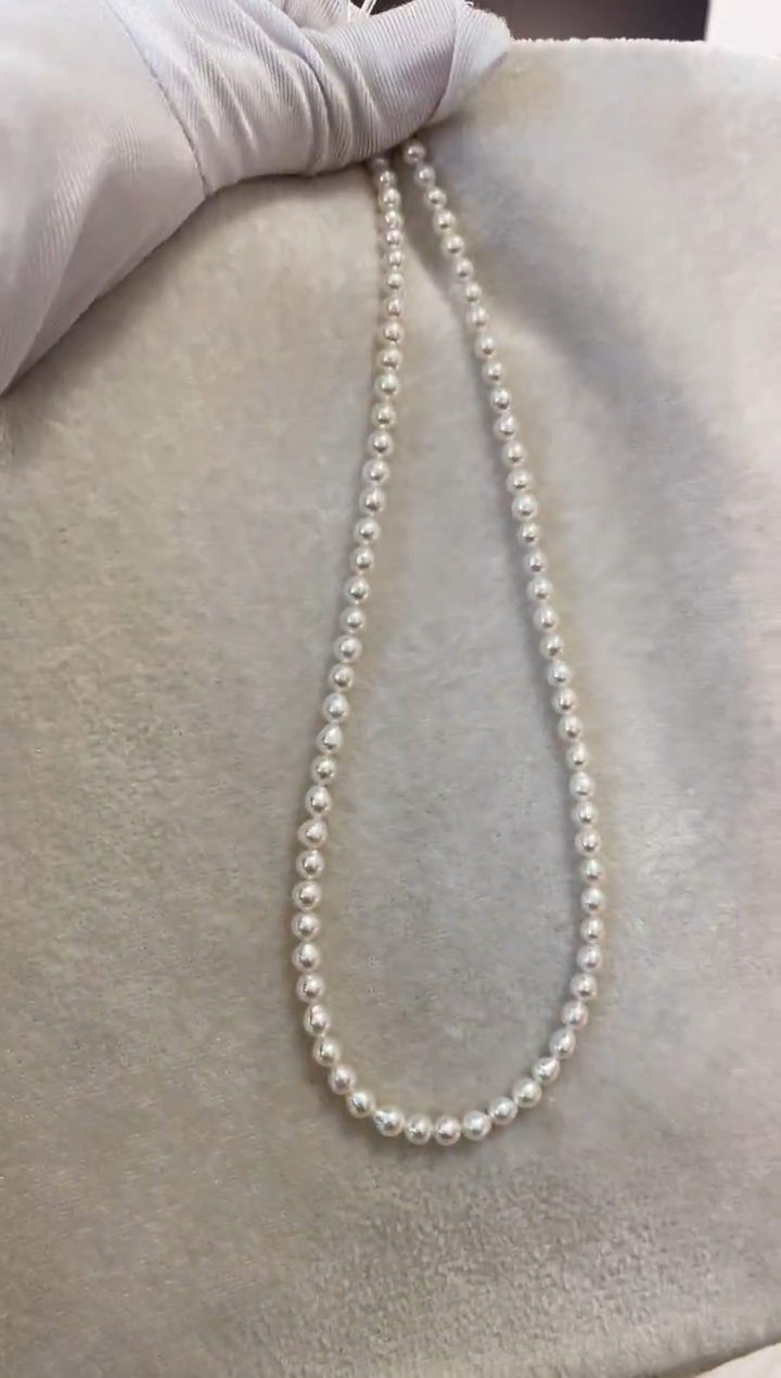 项链未镶嵌淡水珍珠4-5mm