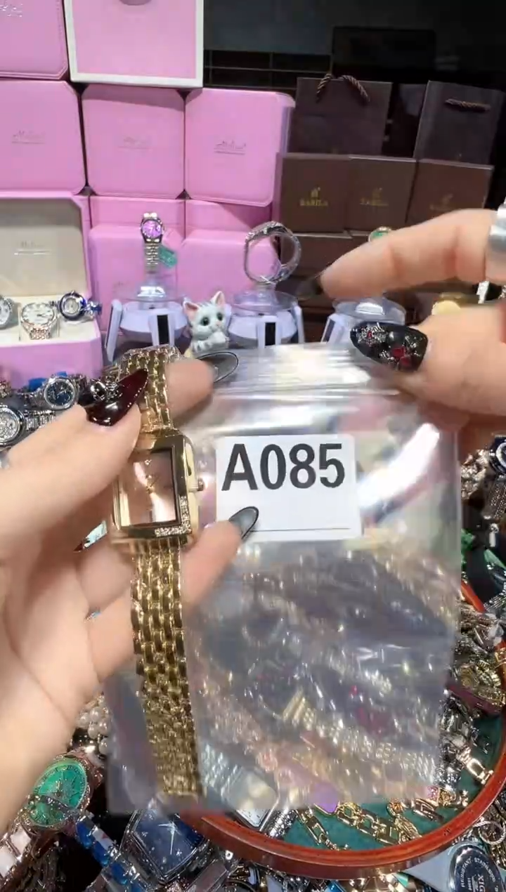 石英机芯不锈钢不锈钢直播定闪专用