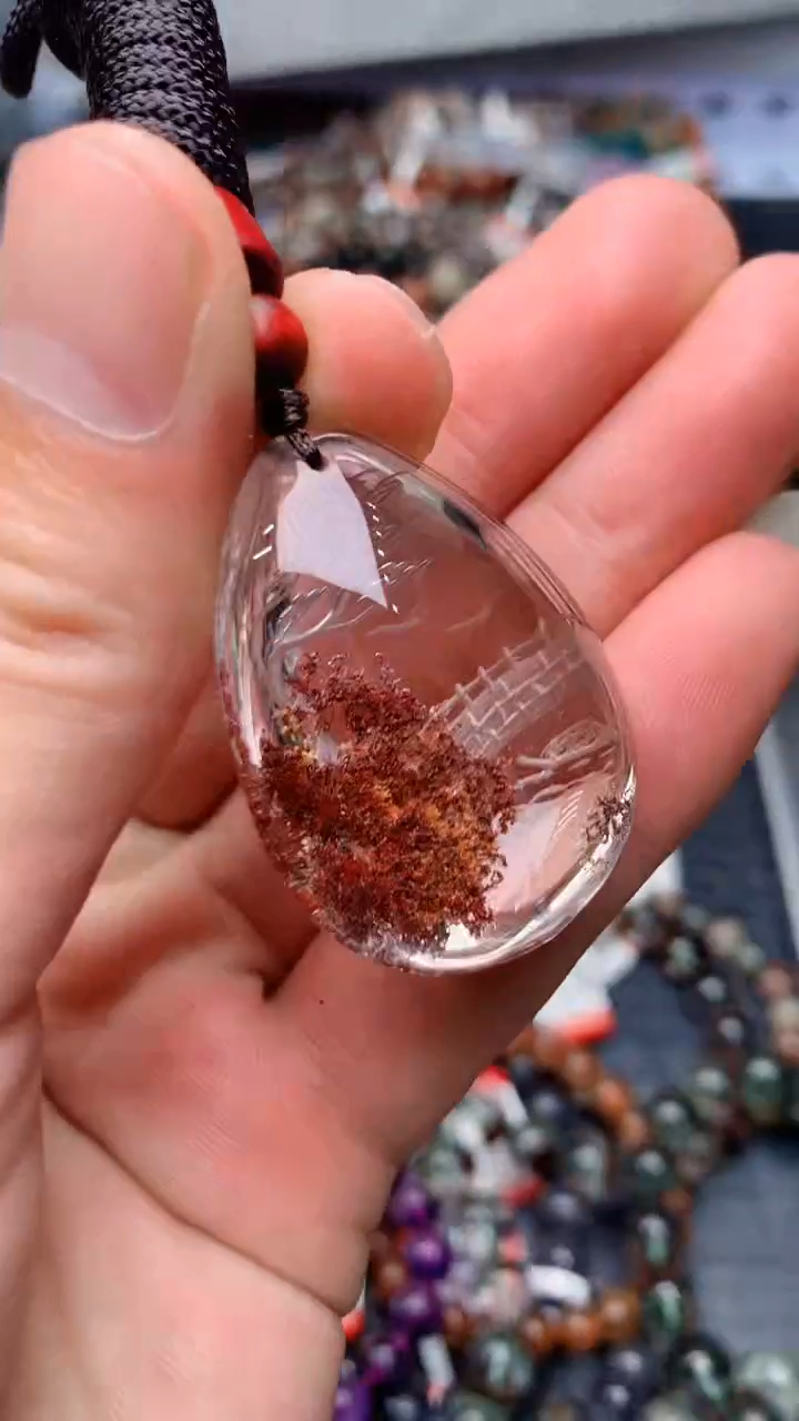 【闪购商品】水晶吊坠(赠链)未镶嵌318天然