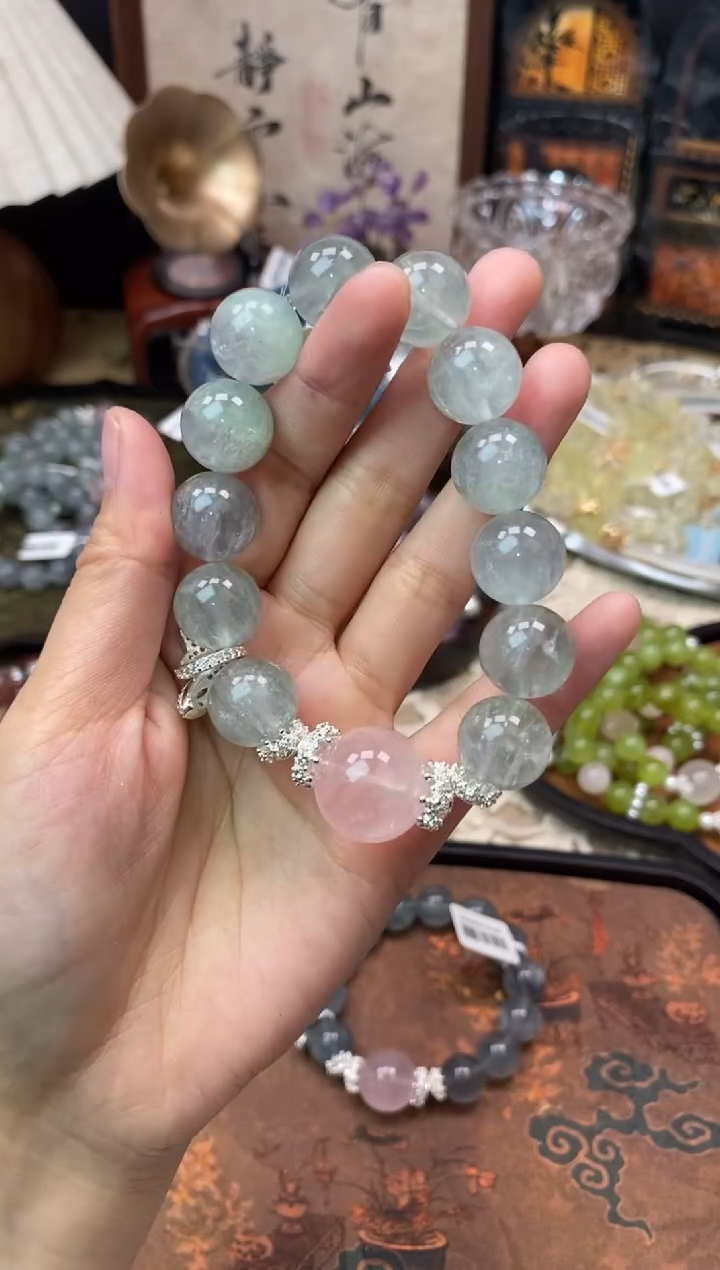 【闪购商品】萤石手链未镶嵌3086手串