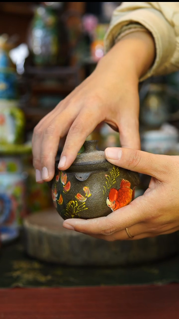 陶瓷206景德镇手工手绘釉下彩陶瓷