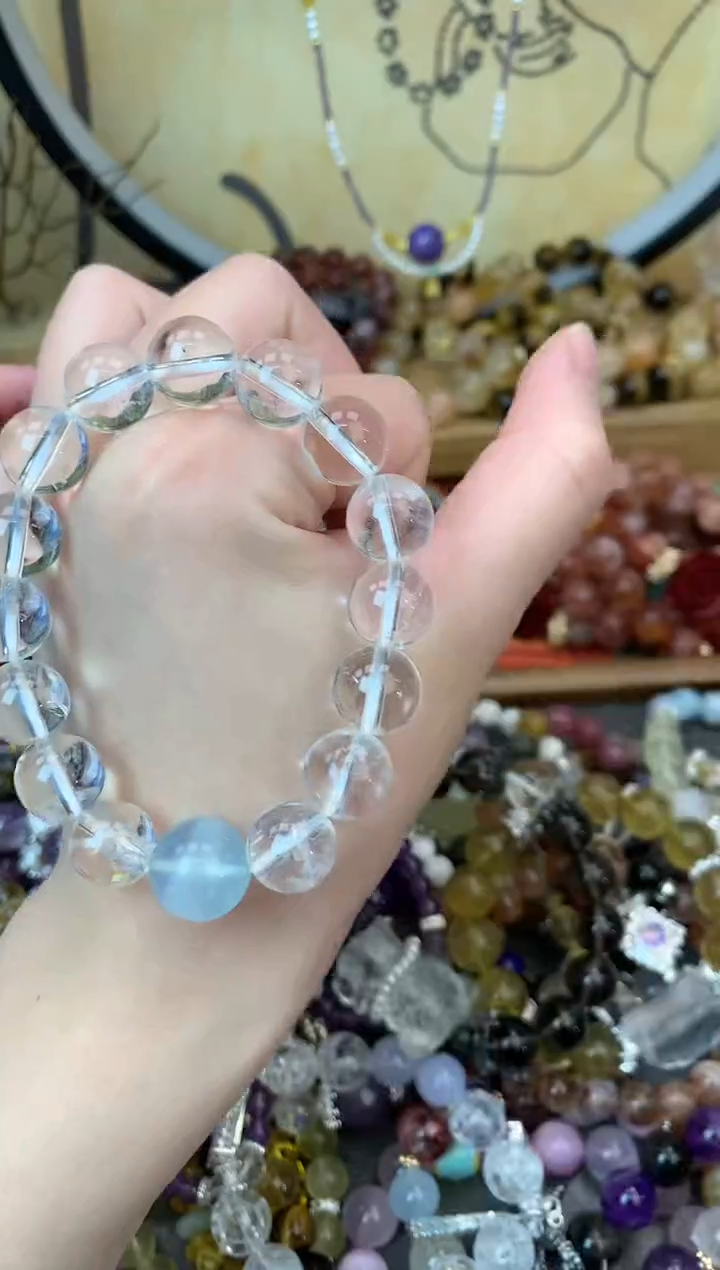 【闪购商品】水晶手链未镶嵌348手串