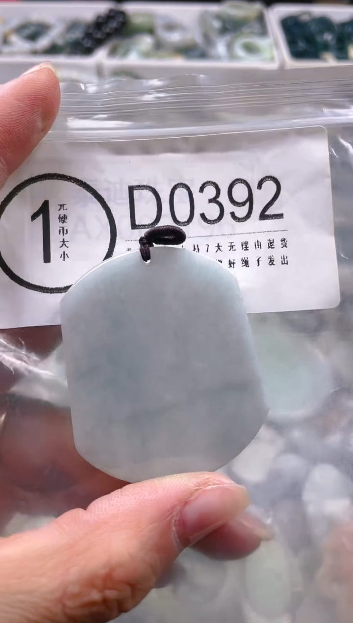 【闪购商品】翡翠颈饰未镶嵌/D/翡翠A货一图一物