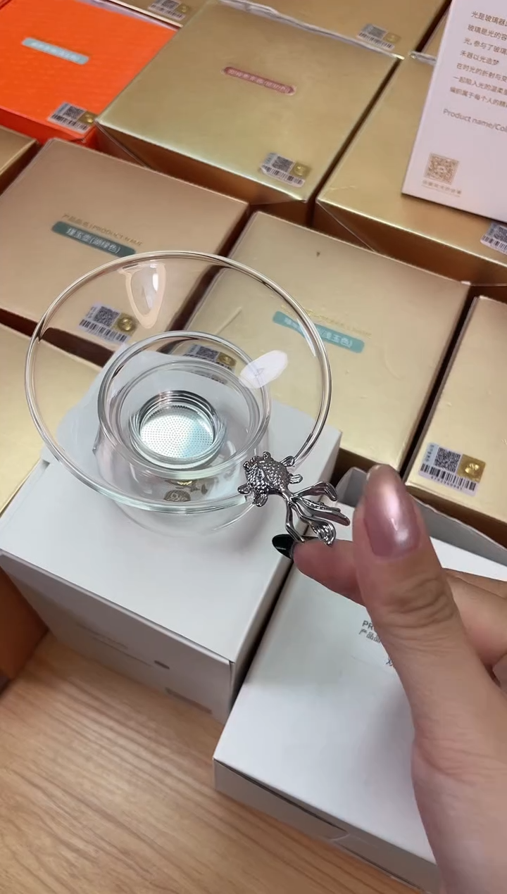 禾器/银鱼款茶漏