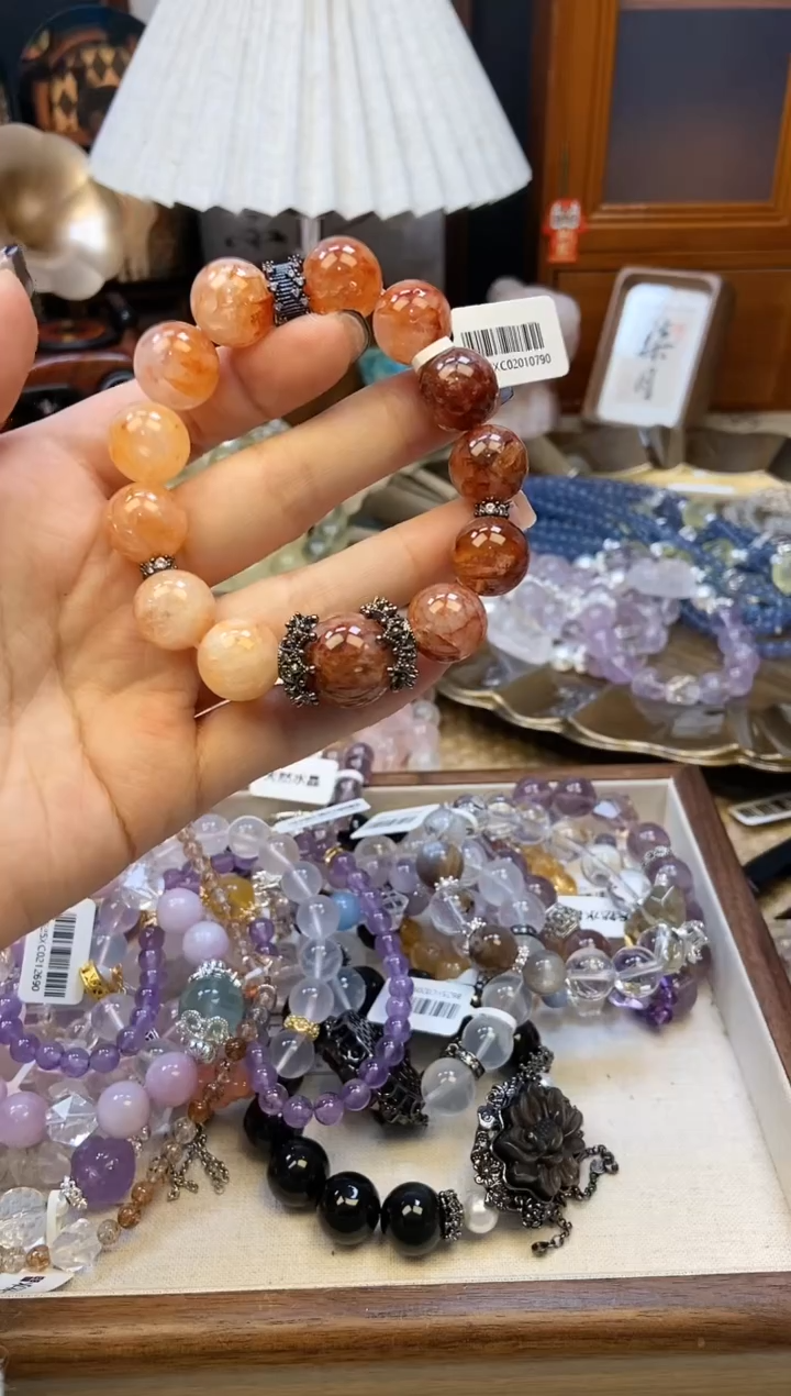 【闪购商品】水晶手链未镶嵌585手串