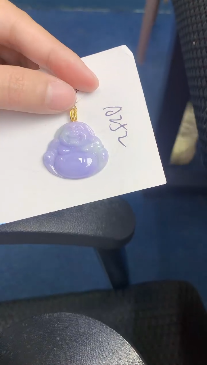 【闪购商品】翡翠颈饰18K金镶嵌000000000