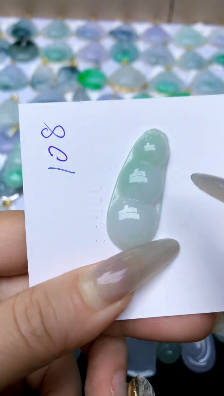 【闪购商品】翡翠颈饰未镶嵌天然A货翡翠