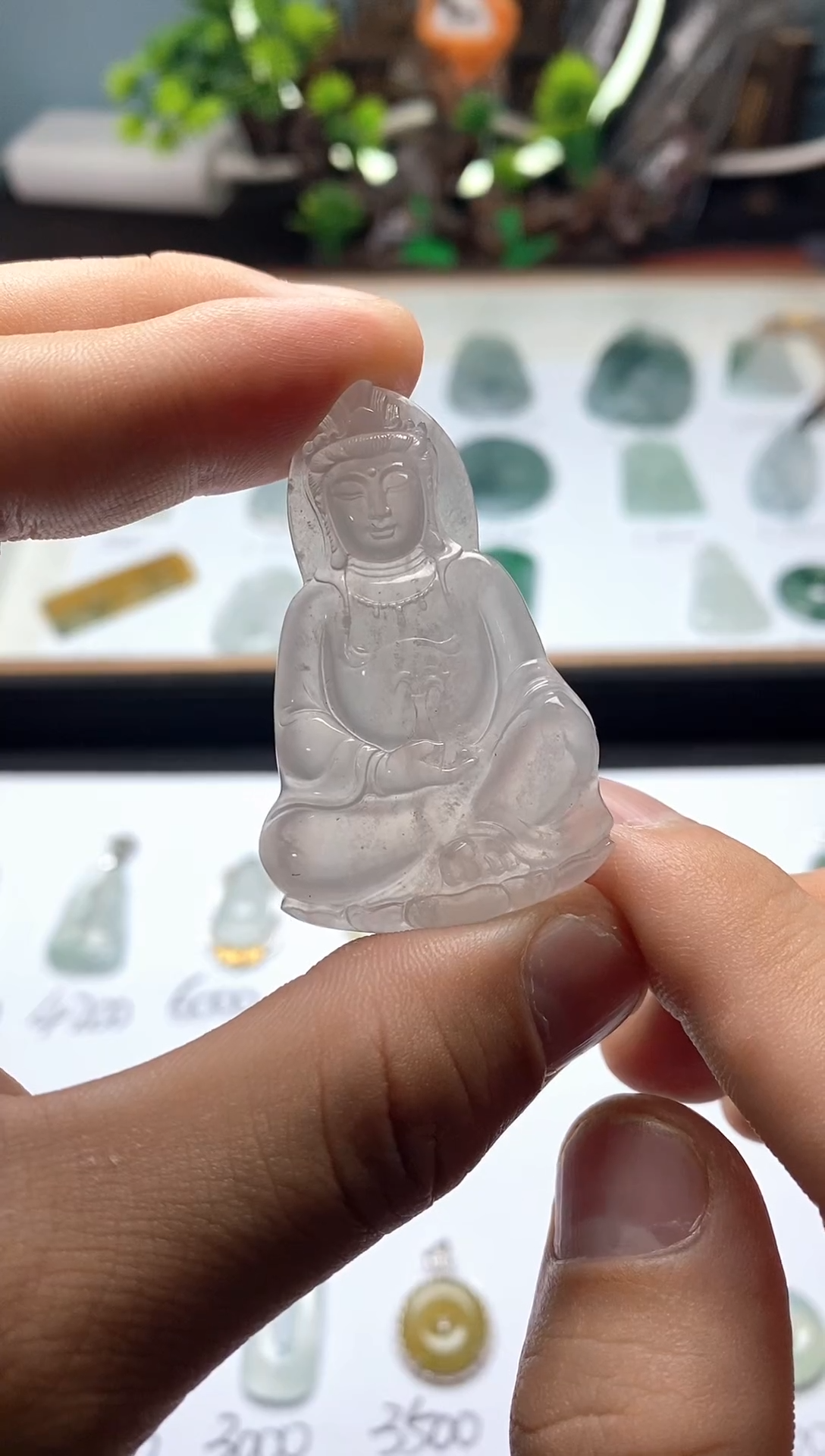 【闪购商品】翡翠颈饰未镶嵌34/观音