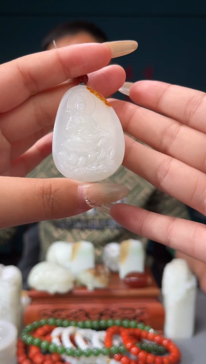 【闪购商品】和田玉颈饰未镶嵌吊坠