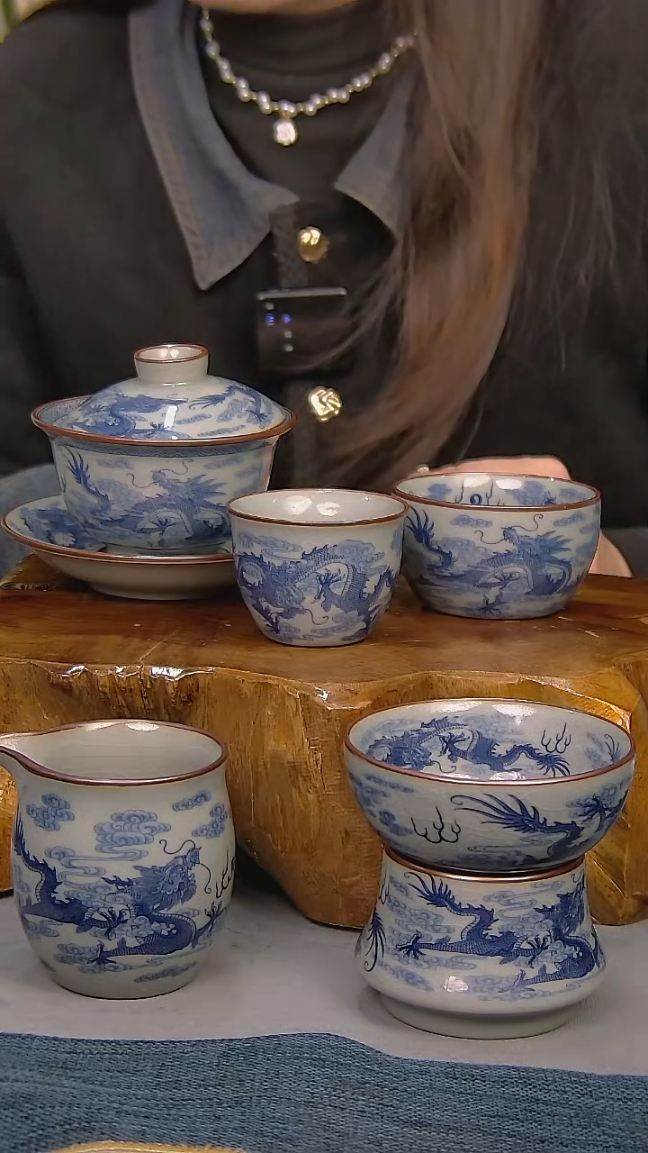 【闪购商品】简装家用款5件套 陶瓷家用茶具系列