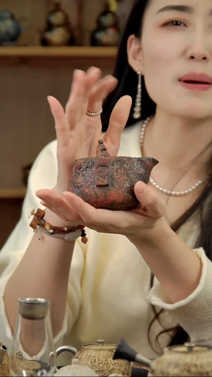 言野手作 岩矿敦煌宝瓶