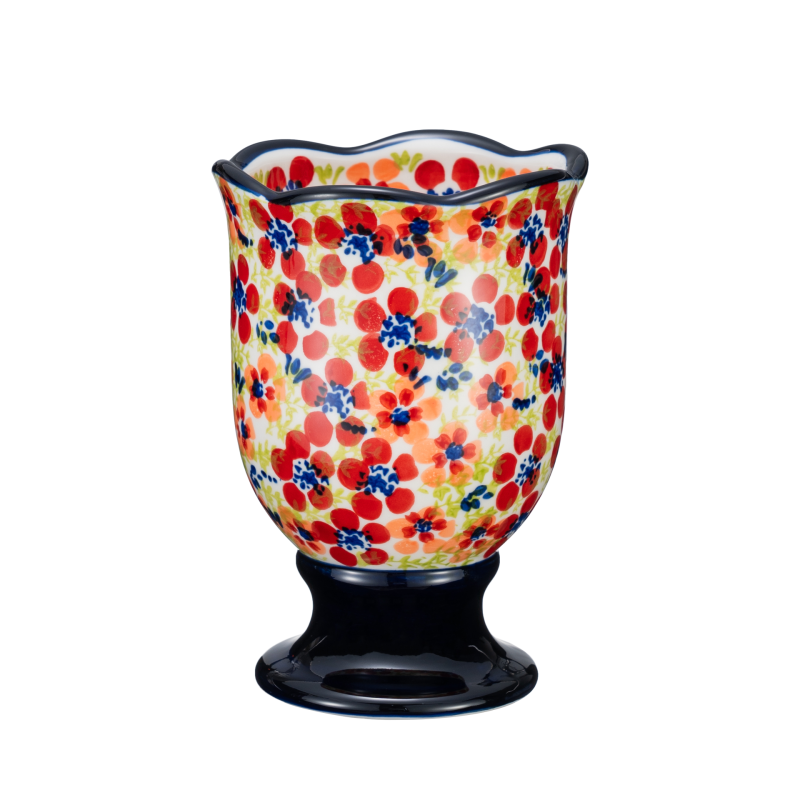 【SILESIA/出口原单】手绘碧丝粉黛-大号带脚筷子筒