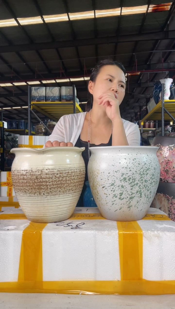 宜兴紫砂粗陶花盆18/19