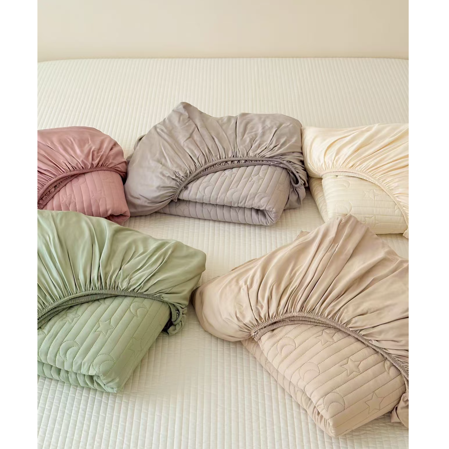 莫代尔床笠丝滑凉感夏季裸睡加厚床单隔脏席梦思床垫保护罩