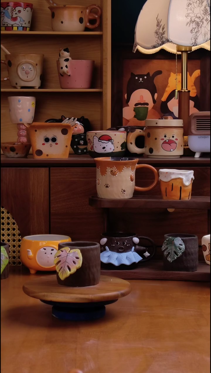 摆件陶景德镇原创手工陶瓷06